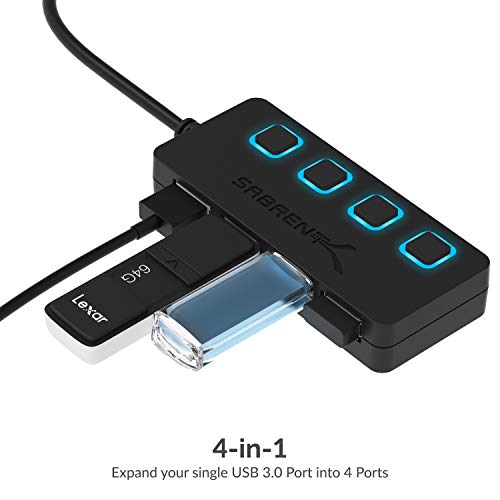 Sabrent 4 Port USB 3.0 Hub