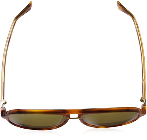 Lunettes de soleil aviateur rétro Gucci pour hommes