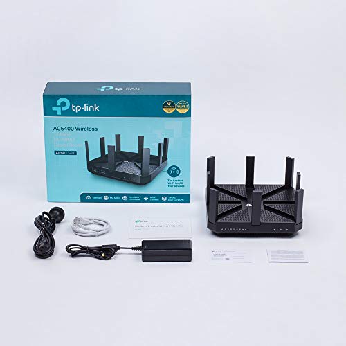 TP-Link AC5400 Tri-Band Routeur de jeu WiFi intelligent Tri-Band