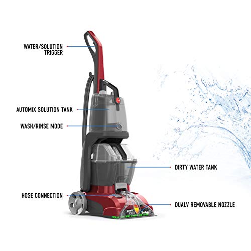 Nettoyeur de tapis de luxe Hoover Power Scrub Deluxe