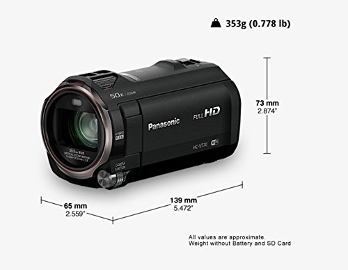 Panasonic HC-V770K Caméscope Full HD