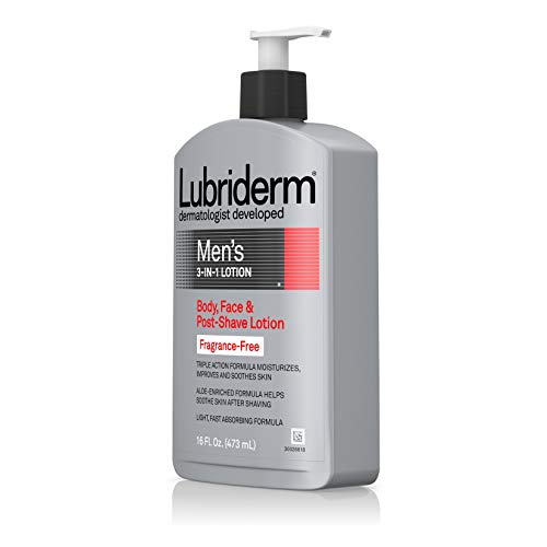 Lubriderm Lotion 3 en 1 pour hommes