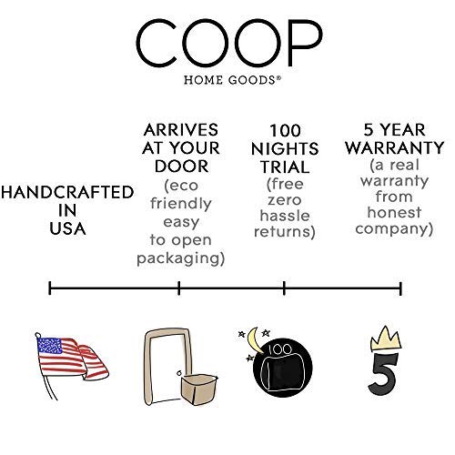 Oreiller réglable pour le loft de Coop Home Goods Premium