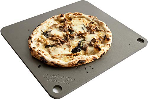 NerdChef Steel Pizza Stone en acier