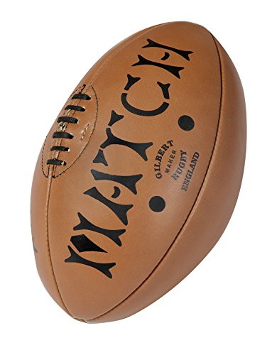 Ballon de rugby en cuir Gilbert Heritage