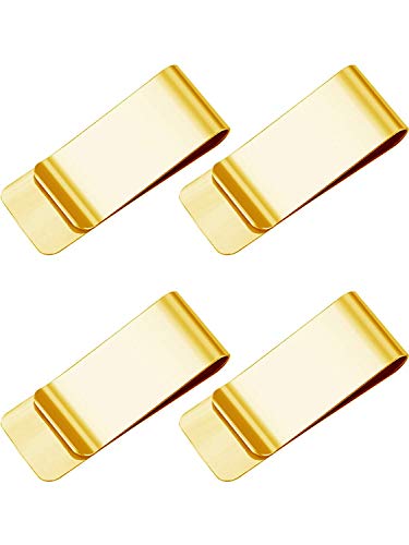 Pince à Billets Oro,4 Pack Money Clips per