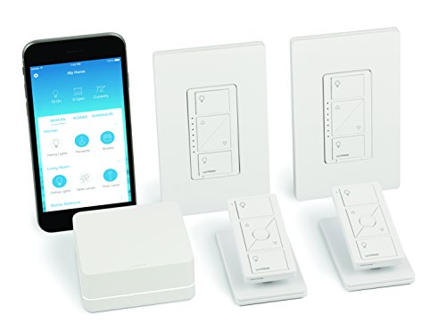 Prise intelligente Lutron P-BDG-PKG2P W Caseta Wireless Smart