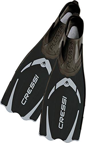 Cressi Pluma Adulte Plongée avec tuba Palmes de Poche Pieds Complètes