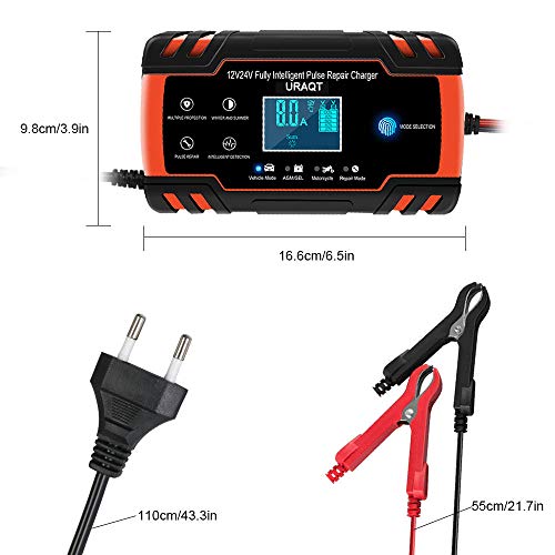 URAQT Chargeur de Batterie Intelligent