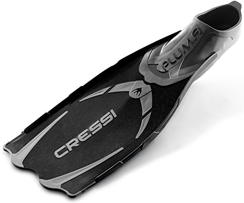 Cressi Pluma Adulte Plongée avec tuba Palmes de Poche Pieds Complètes