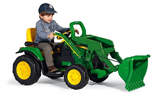 Peg Perego- John Deere Loader Tracteur avec Pelleteuse