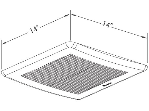 Ventilateur d'extraction Delta Breez SLM100 Slim 100 CFM