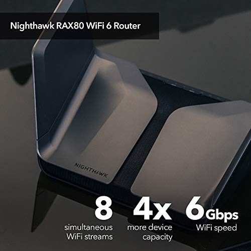 NETGEAR Nighthawk AX8 Routeur WiFi 6 à 8 flux WiFi AX8