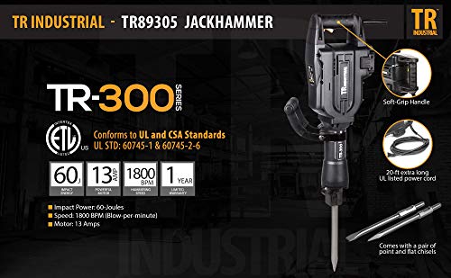 TR Industrial TR89305 60 Joules Electric Jack Hammer