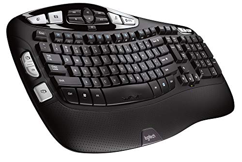 Logitech K350 2.4Ghz Clavier ergonomique sans fil 2.4Ghz