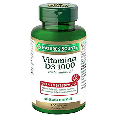 Vitamine Bounty Vitamina D3/1000