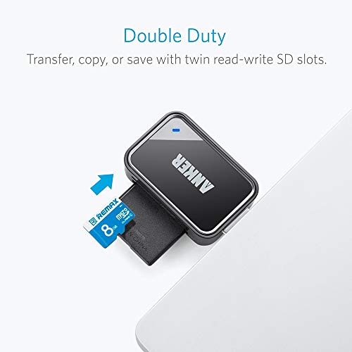 Anker 8-en-1 USB 3.0 USB 3.0 portable lecteur de carte SD