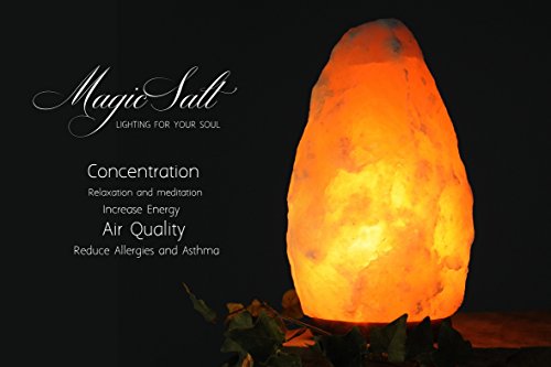 MAGIC SALT LIGHTING FOR YOUR SOUL Lampe en sel de l'himalaya 