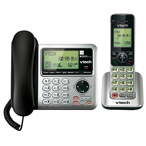 VTech CS6649 Système téléphonique de bureau avec ou sans fil extensible de VTech