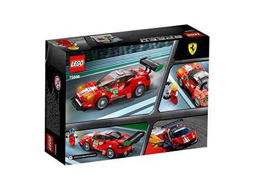 Champions de vitesse Ferrari 488 GT3 Lego Car