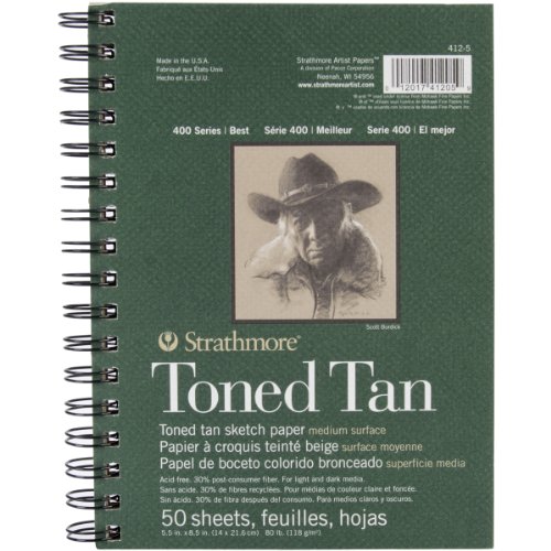 Carnet de croquis Strathmore Toned Tan