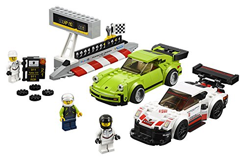 Ensemble de voitures Porsche 911 RSR et 911 Turbo Lego