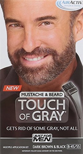 Just for Men : une touche de moustache grise et de couleur de barbe