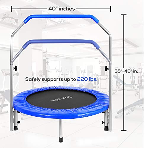 SereneLife Portable & ; Trampoline pliable