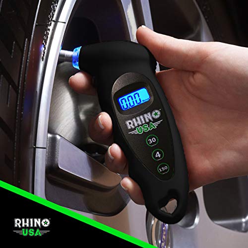 Jauge numérique de pression des pneus Rhino USA