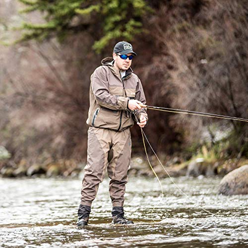 Frogg Toggs Pilot II - Pantalon de pêche à échassier avec bottes en bas