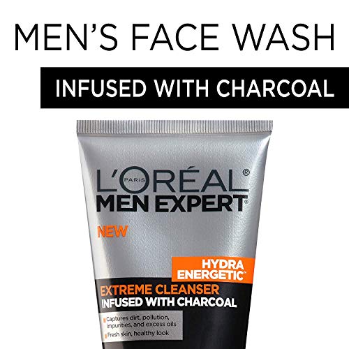 L'Oréal Paris Hydra Charbon de bois pour hommes - Nettoyant visage