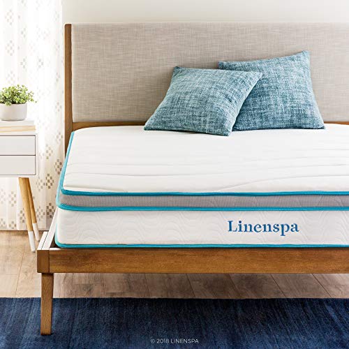 Matelas hybride en mousse à mémoire de forme Linenspa 8