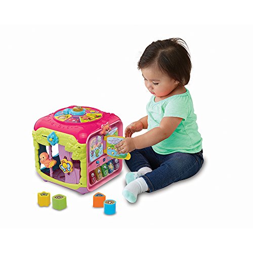 VTech- Super Cube des découvertes Rose