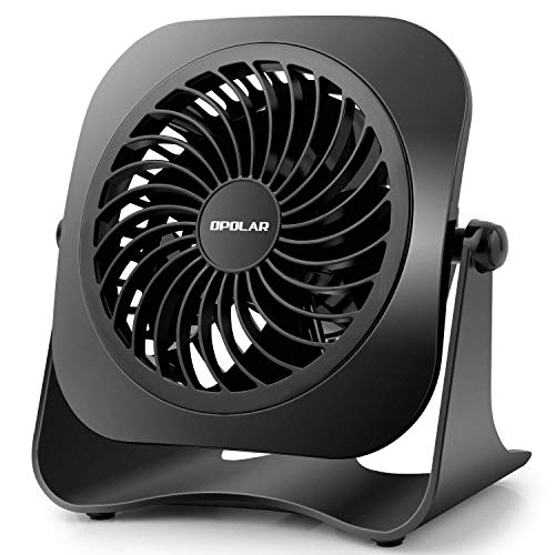 OPOLAR Mini ventilateur de bureau USB de 4 pouces