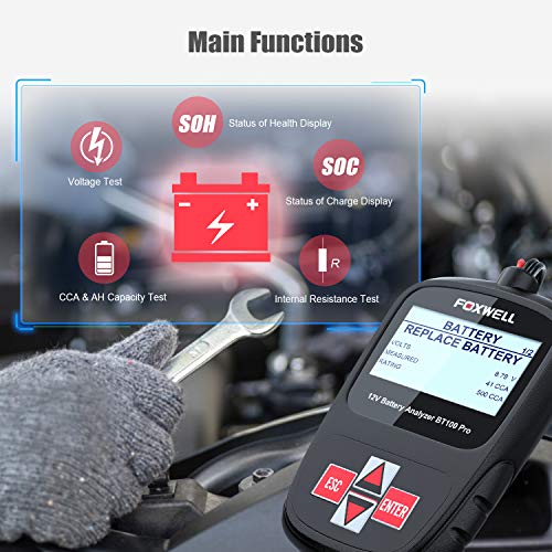 FOXWELL BT100 Pro Car Battery Tester