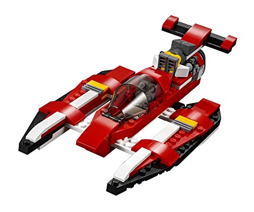 Jouet de construction d'avion à hélice, jeu de création de véhicules LEGO