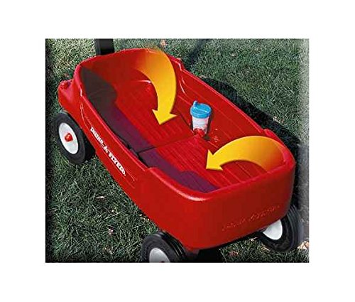 Radio Flyer Chariot de pionnier Rouge