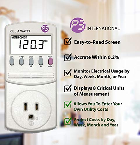 P3 International Kill A Watt EZ Moniteur de consommation d'électricité