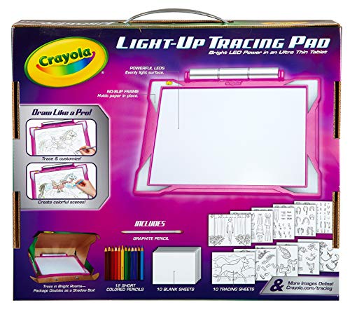 Crayola Light Up Tracing Pad Pink