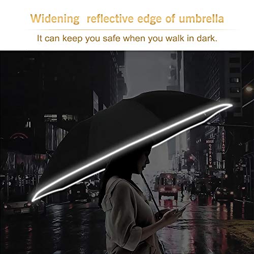 Parapluie inversé pour garde du corps