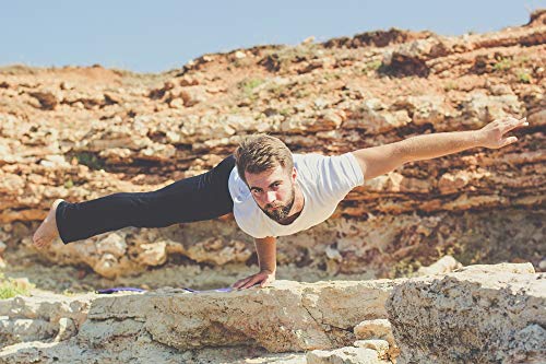 YogaAddict Pantalon de Yoga pour hommes