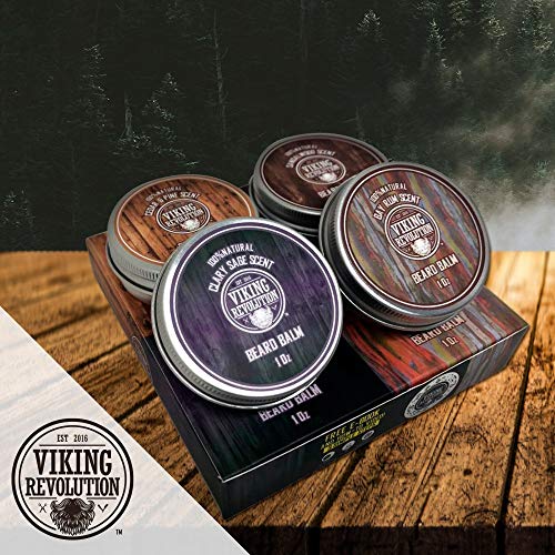 Viking Revolution 4 Beard Balm Variety Pack