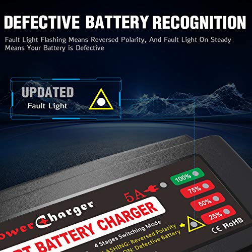 Chargeur de batterie intelligent BMK BLUEMICKEY 12V 5A