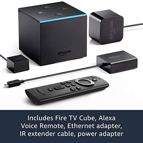 Tout nouveau cube TV Fire 4K Ultra HD avec Alexa