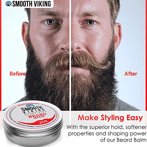 Baume à barbe viking lisse