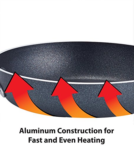 Wok en aluminium antiadhésif T-Fal