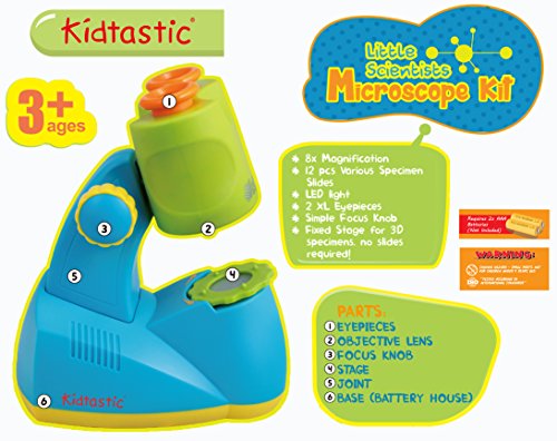 Kit scientifique du microscope pour enfants