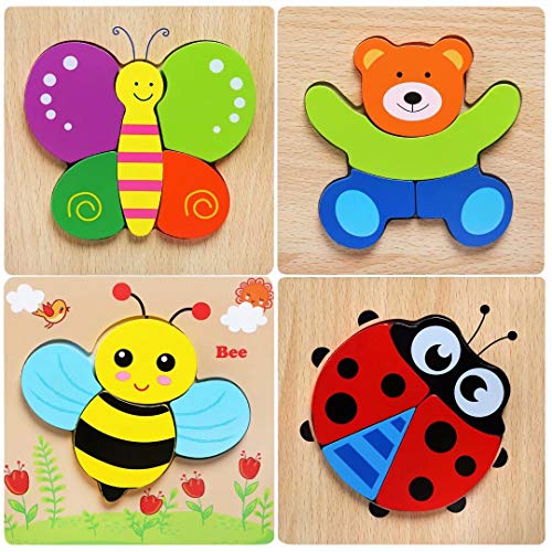 Afufu Jeux Bebe - Puzzles en Bois