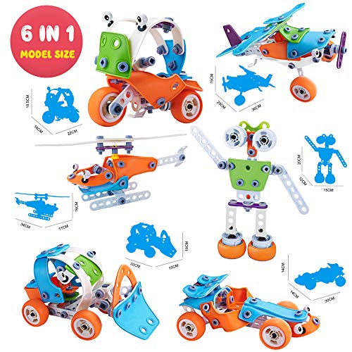 kuman Jouet de Construction 148Pcs pour Enfants