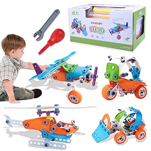 kuman Jouet de Construction 148Pcs pour Enfants